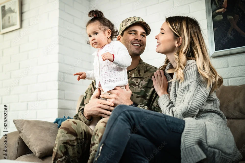 happy-military-family-enjoying